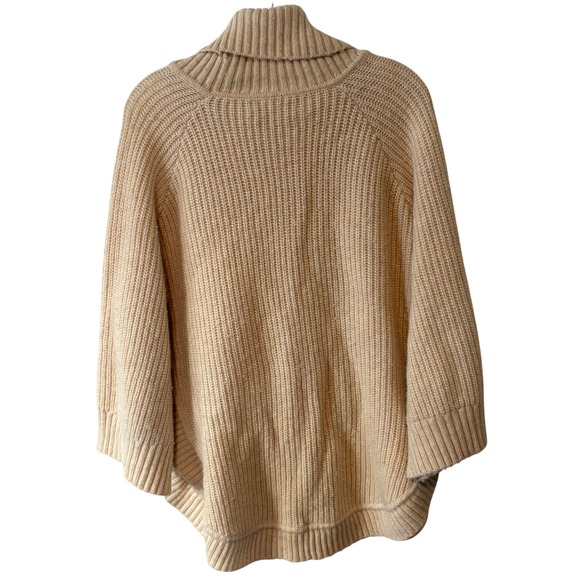 Ugg Women's Cream Wool Blend Cowl Neck Sweater in Size M - Picture 2 of 10